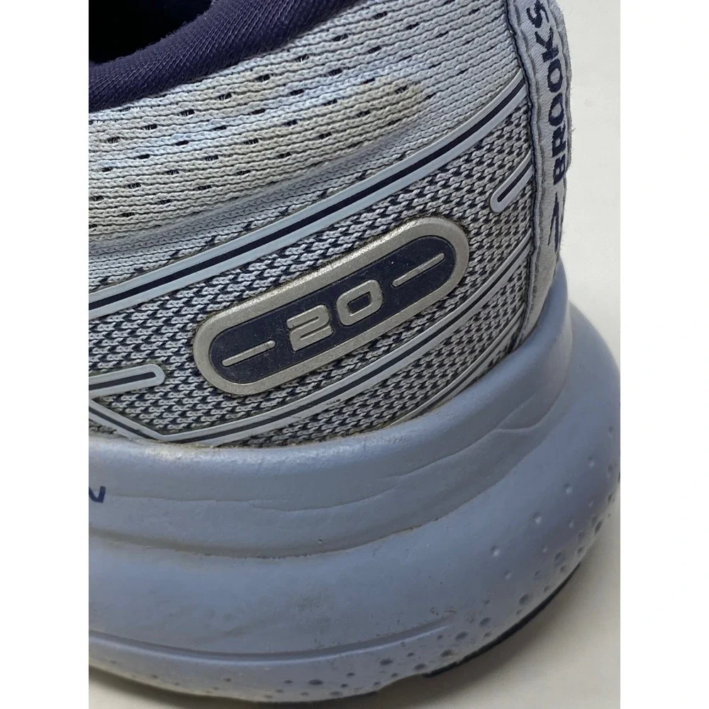 Brooks Glycerin 20 Mens Running Shoes Blue Grey Yellow 1203691B416 Size 11